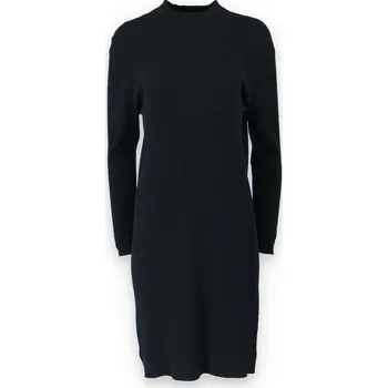 Dámské šaty Šatovka úpletová 21688 Itálie barva: černá