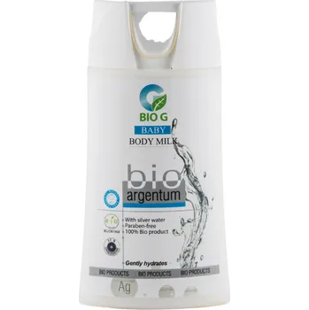 BIO G Bio tělové mléko s koloidním stříbrem a heřmánkem 200 ml