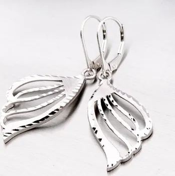 Náušnice Dámské náušnice stříbro 925 visací NZM-109-OKS