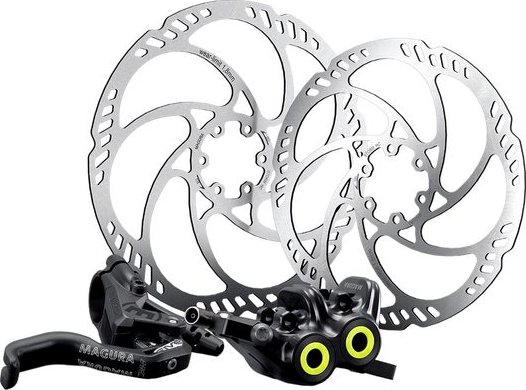 Kotoučové brzdy MAGURA MT5 Pro včetně kotoučů Storm HC 203/180
