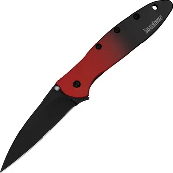 kapesní nůž Zavírací nůž Kershaw Leek Black MagnaCut Red Aluminum