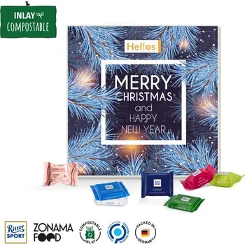 Čokoláda Čtvercový adventní kalendář 100ks