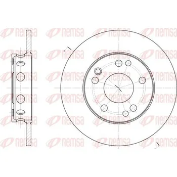 Brzdový kotouč Brzdový kotouč REMSA 6221.00