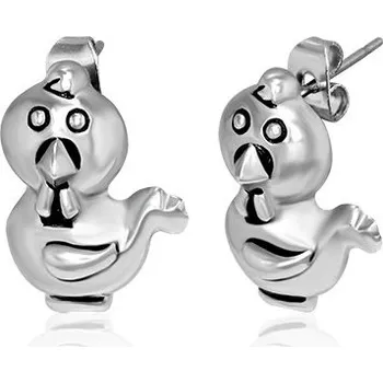 Náušnice Dámské náušnice ocel kachničky GBEL484