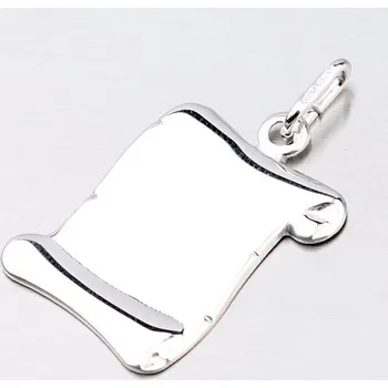 Přívěsek Přívěsek stříbro 925 destička - pergamen M5542