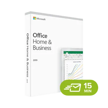Kancelářská aplikace Microsoft Office 2019 pro domácnosti a podnikatele CZ krabicová verze
