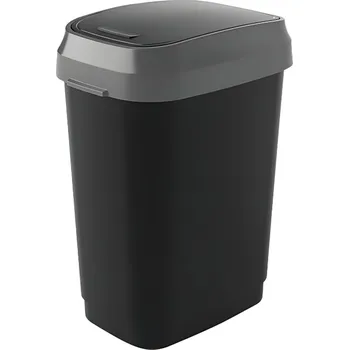 Odpadkový koš Koš odpadkový Kis Dual Swing Bin M 25l černý