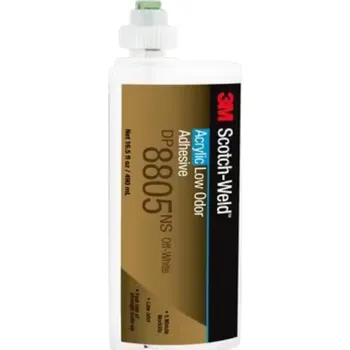 Průmyslové lepidlo DP8805NS SCOTCH-WELD 3M velmi rychlé akrylátové nízkozápachové lepidlo na plasty, zelené, 490 ml