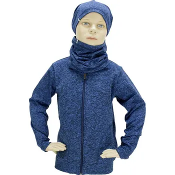 Chlapecká mikina fleece FANTOM MIK 0101- modrá 2023 Velikost: 92, Barva: modrá