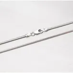 Řetízek bílé zlato 585 snake 369-0101 délka 38 cm