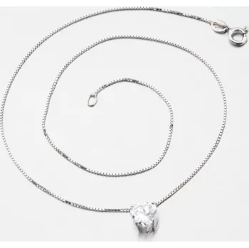 Náhrdelník Dámský náhrdelník stříbro 925 zirkon N1701710-0871-SLX délka 40 cm
