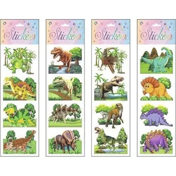 Samolepící dekorace Samolepky na zeď Dinosauři 13x42 cm