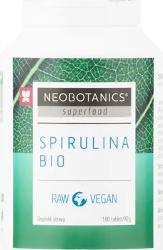 Přírodní produkt Neobotanics Spirulina BIO 180 tbl.