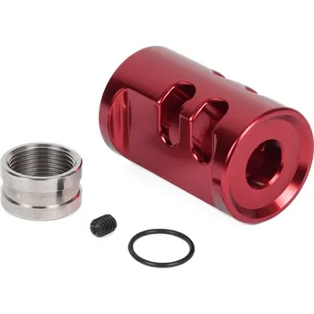 TTI AIRSOFT CNC hliníkový kompenzátor typ A pro AAP-01 - červený