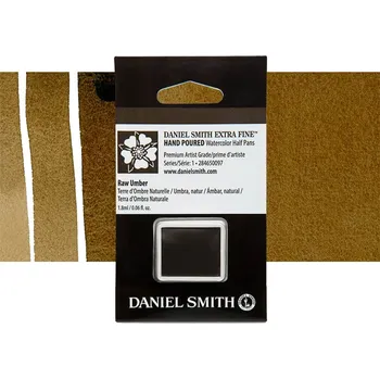 Vodová barva Akvarelová barva Daniel Smith Extra Fine, půlpánvička - Raw Umber