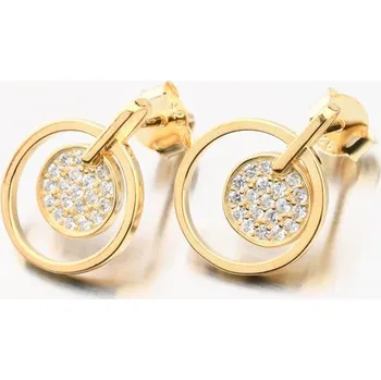 Náušnice Dámské náušnice stříbro 925 zirkon v barvě UPST-122836-G