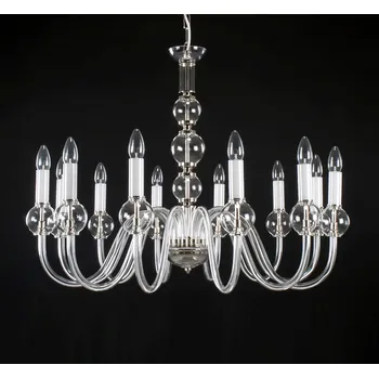 Lustr skleněný hladký EL4301200, Varianta Zlatý