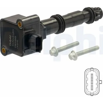 Zapalovací cívka Zapalovací cívka DELPHI GN10949-12B1