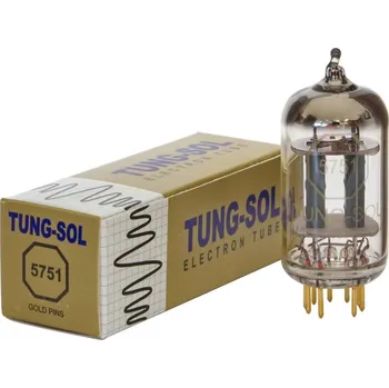 Hi-Fi systém Tung-Sol 12AX7 / ECC803S Gold-Pin / Russia Balení: Single