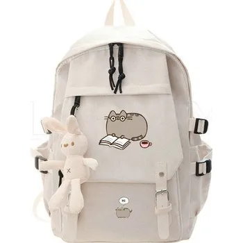 Městský batoh Kvalitní cestovní batoh s motivem koček - 11