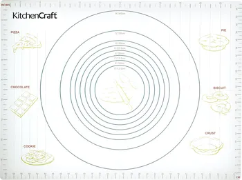 Vál na těsto Kitchen Craft KCPASTMAT XXL silikonový vál na těsto 61 x 43 cm