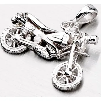 Přívěsek Přívěsek stříbro 925 motorka XXP1004-RD