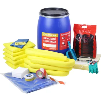 Sorbent HAPPY END Havarijní souprava HSB 120, chemická, 81 l, kanalizační deska - HSB 1202 - CH