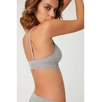 Podprsenka Dámská podprsenka 10410 - Ysabel Mora šedá 80C