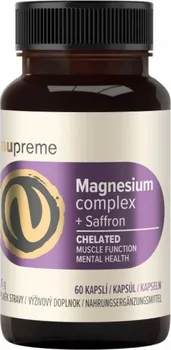 Nupreme Magnesium Complex + šafrán 60 cps.