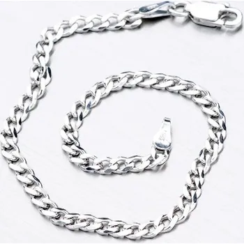 Náramek Náramek Pancer - stříbro 925 CHRS-08-080-FLAT délka 18 cm