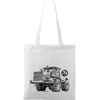 Plátěná taška - Kirovets K-700 Barva: Bílá