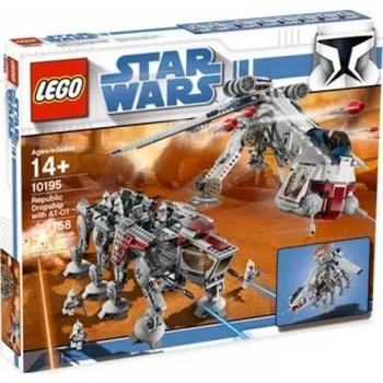 Hračka LEGO® Star Wars™ 10195 Republic Dropship + AT-OT Walker™ LEGO® 10195