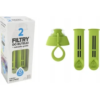 vodní filtr Dafi Soft náhradní filtr 2 ks + víčko zelená