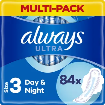 Hygienické vložky Always Ultra 3 Day & Night 84 ks