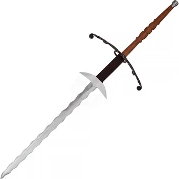 Replika zbraně Deepeka Obouruční meč Flamberge Emden