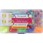 Sada na výrobku gumičkových náramků…