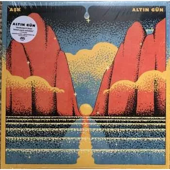 Zahraniční hudba LP Altın Gün: Aşk CLR | LTD 2023 Coloured Blue & Gold (half Half) Vinyl Limited Edition