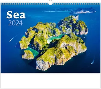 Kalendář Helma365 Nástěnný kalendář Sea 2024