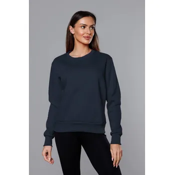 Dámská mikina Tmavě modrá dámská tepláková mikina se stahovacími lemy 5970 J.STYLE, odstíny modré S (36) i392_19253-46