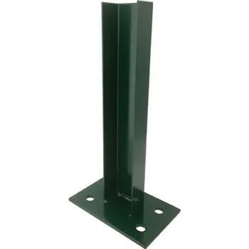 Příslušenství pro plot UMAKOV Patka na JP sloupek ZnPVC RAL 6005 60x40mm