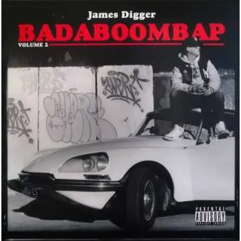 Zahraniční hudba LP James Digger: Badaboombap Volume 2 LTD | NUM | CLR 2022 Numbered Red 140 Gram Vinyl Limited Edition