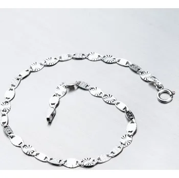 Náramek Dámský náramek bílé zlato 585 44-1883 délka 17 cm