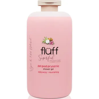 Sprchový gel Fluff Superfood sprchový gel Coconut Water & Raspberry 500 ml