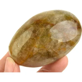 Přírodní kámen Limonit v křišťálu (Madagaskar) 124g