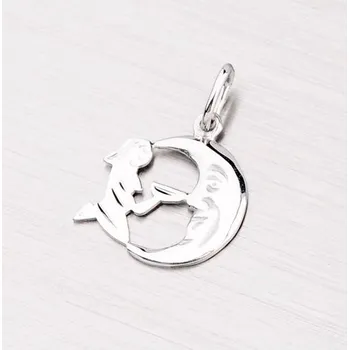 Přívěsek Přívěsek bílé zlato 585 - Panna 43-21212-08