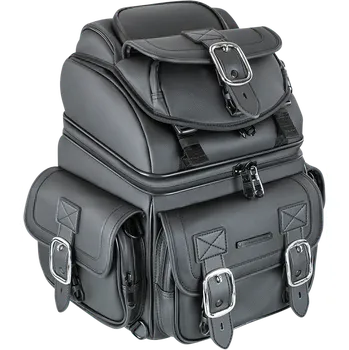 brašna na kolo Zadní zavazadlová brašna na motocykl SADDLEMEN SISSY BAR BAG BR1800D (Motocyklové brašna, zavazadlo na motorku )