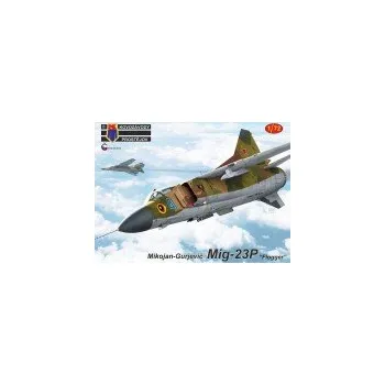 Plastikový model KP Kovozávody MiG 23 P Flogger