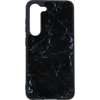 Pouzdro na mobilní telefon Kryt Samsung S23 pevný Smoky Black (obal neboli pouzdro na Samsung S23)