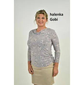 Halenka dlouhý rukáv šedá Gobi, Kepa Style velikost: 50