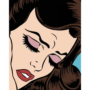 Hračka Diamondi Diamantové malování - SMUTNÁ Rozměr: 40x50 cm, Rámování: bez rámu a bez vypnutí plátna